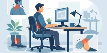 Desk Ergonomics Tips for Less Pain at Work