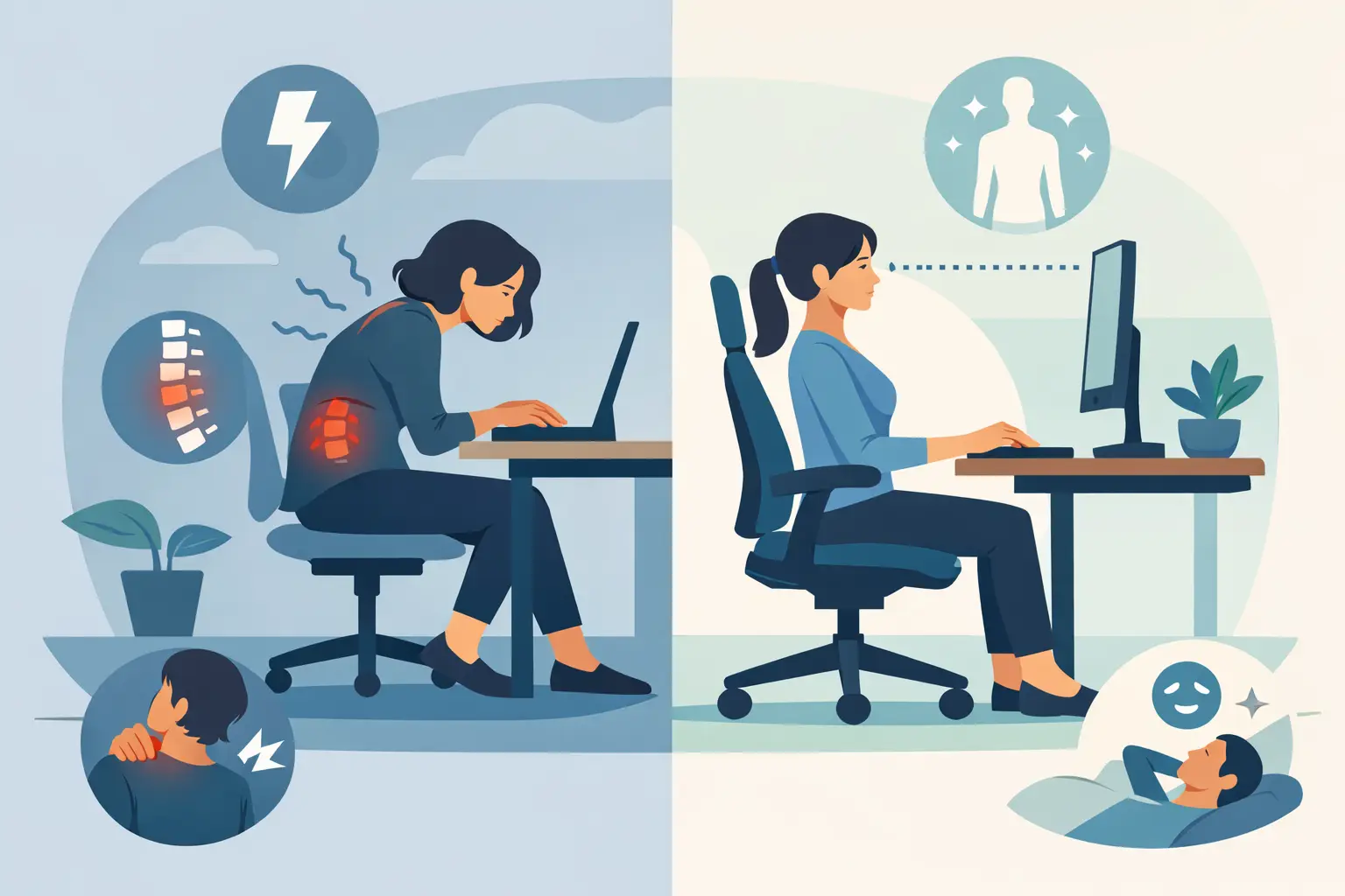 How to Fix Desk Posture and Ease Daily Pain
