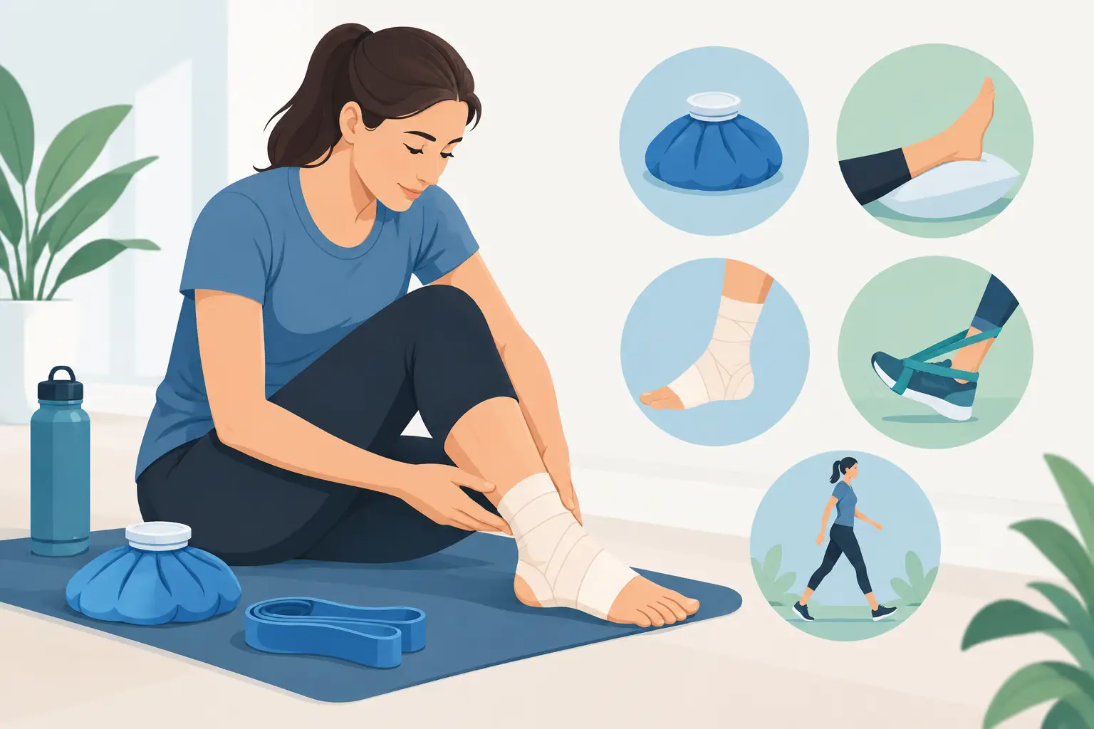 Best Recovery Methods After an Ankle Sprain